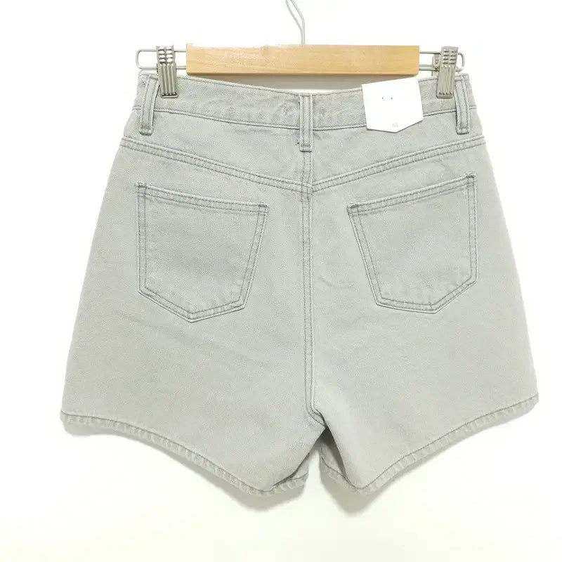 [BUNJANG] WIZ High-Waist Denim Shorts M / WIZ 하이웨스트 데님 숏 팬츠 M_S1725