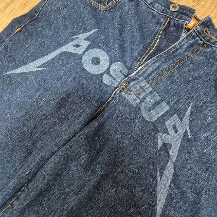 [BUNJANG] POSEUR Mid-Wash Denim Pants 32 / POSEUR 중청 데님 팬츠 32