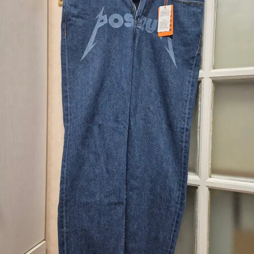 [BUNJANG] POSEUR Mid-Wash Denim Pants 32 / POSEUR 중청 데님 팬츠 32
