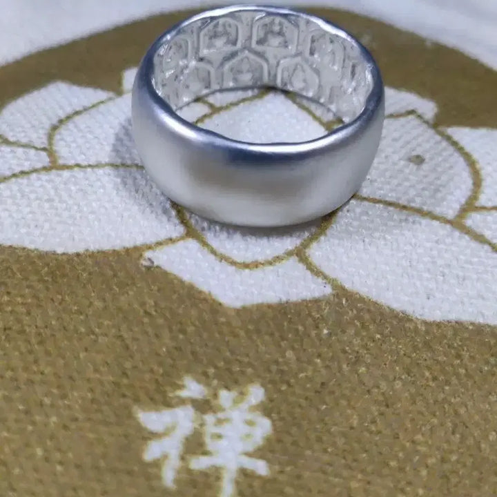 [BUNJANG] Tibetan Buddhist Ring 19mm / 티베트 본토 불교 반지 탑부처 19호19mm