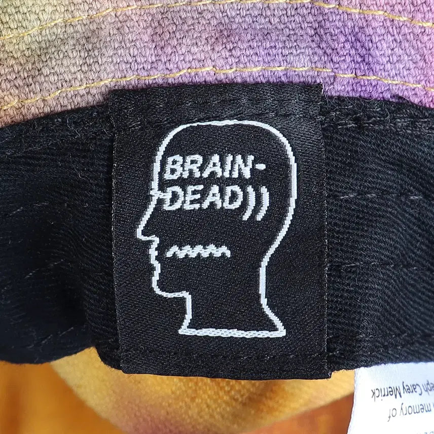 [BUNJANG] Brain Dead Tie-dye Canvas Bucket Hat / 브래인데드 BRAIN DEAD 타이다이 캔버스 버킷햇 모자 /k3010