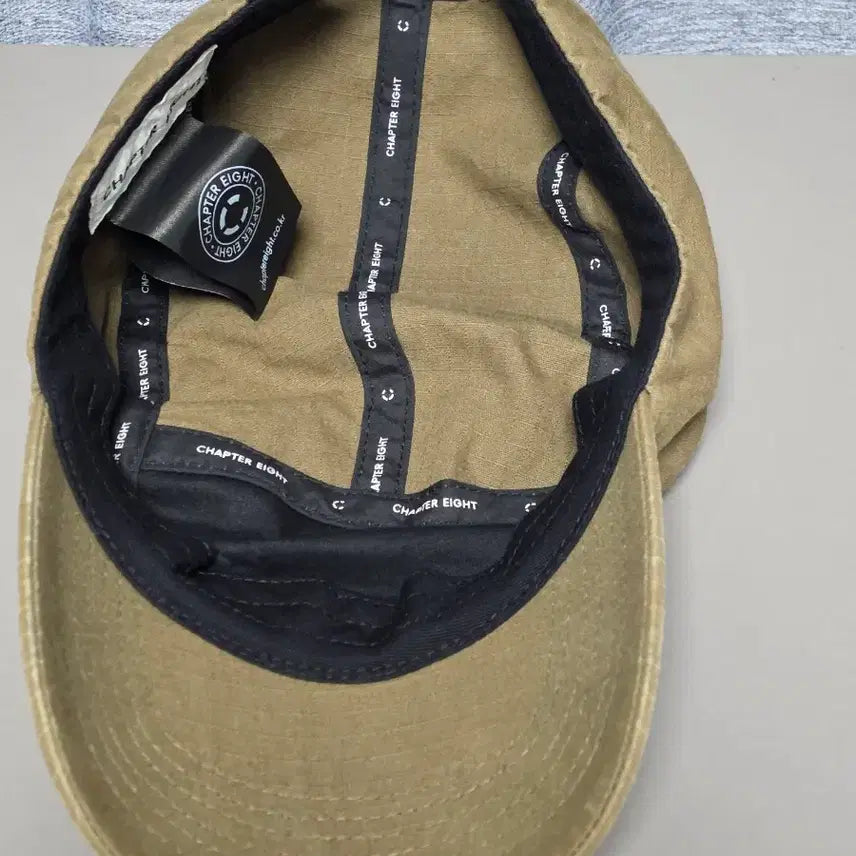 [BUNJANG] Chapter 8 Big Size Camp Cap - Khaki / 챕터에잇 빅사이즈 캠프캡 60호 카키색