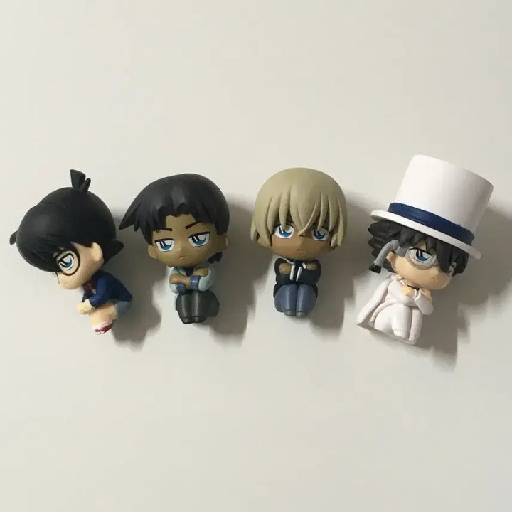 [BUNJANG] Detective Conan Figure Bundle Set / 4종 일괄) 명탐정 코난 코난 하인성 안기준 괴도키드 마치보케 가챠