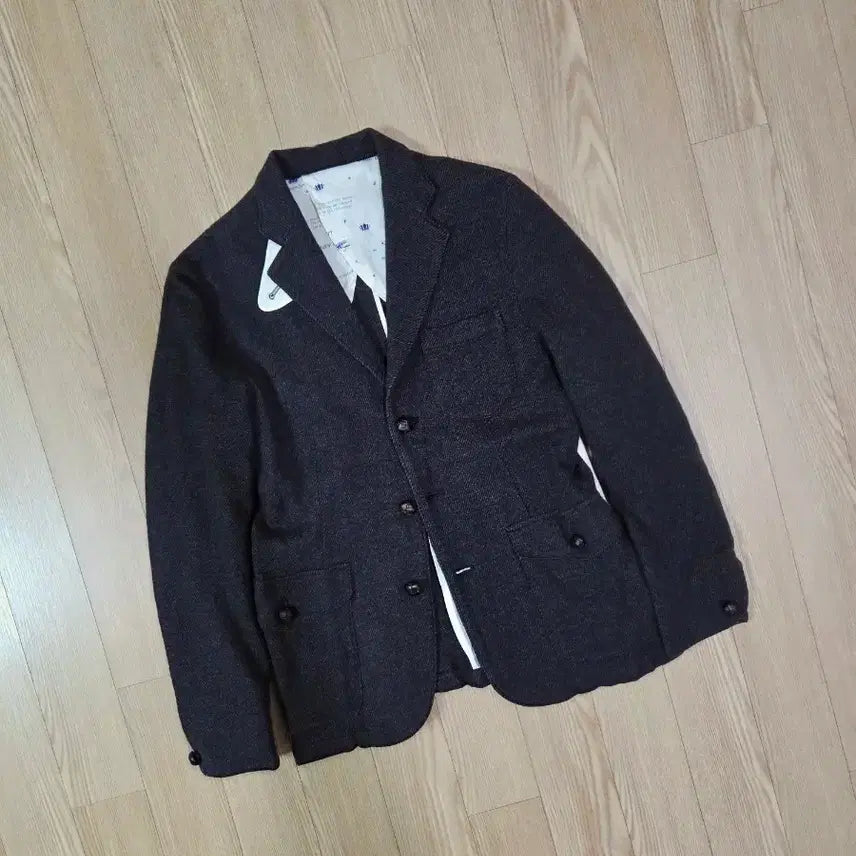 [BUNJANG] YUICHI SHOMOMA Dark Brown Wool Jacket / YUICHI SHOMOMA JAPAN 다크 브라운 울 재킷