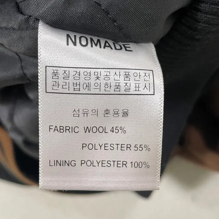 [BUNJANG] NOMADE Wool Varsity Jacket / (실측확인) NOMADE 투웨이 안감 누빔 울 바시티자켓 0224-1