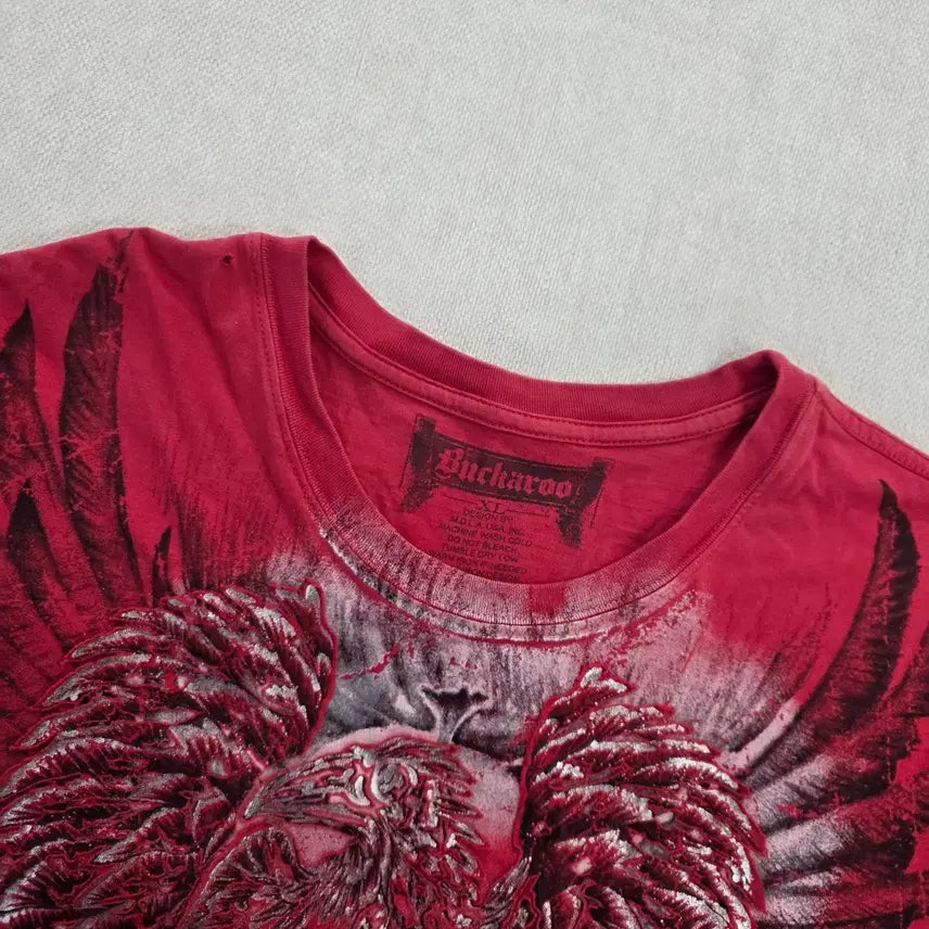 [BUNJANG] Buckaroo Eagle Wing T-Shirt / XL 버커루 독수리 이글윙 반팔티 0224J