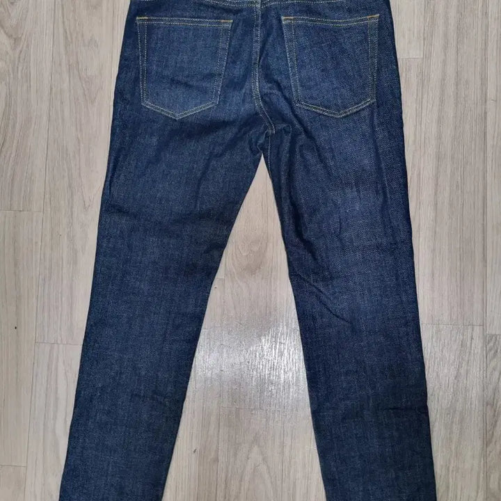 [BUNJANG] Peace Maker Marine Blue New Crop Jeans / 피스워커 마린블루 뉴크롭 marine blue new crop