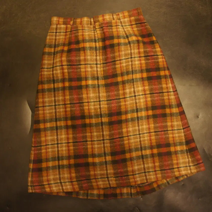 [BUNJANG] Vintage Plaid Pleated Skirt / 2214미니스커트 미니치마 주름치마 체크치마 빈티지스커트 롱스커트 롱치마