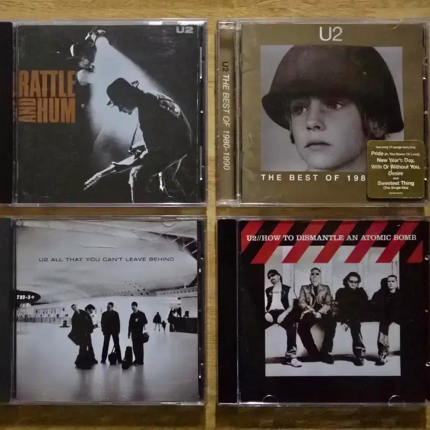 [BUNJANG] U2 Album CD Collection / CD 음반 U2 유투 앨범 4장