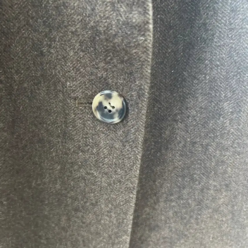 [BUNJANG] Sample Brown Wool Coat / 브라운 모직 코트 [샘플 새상품]