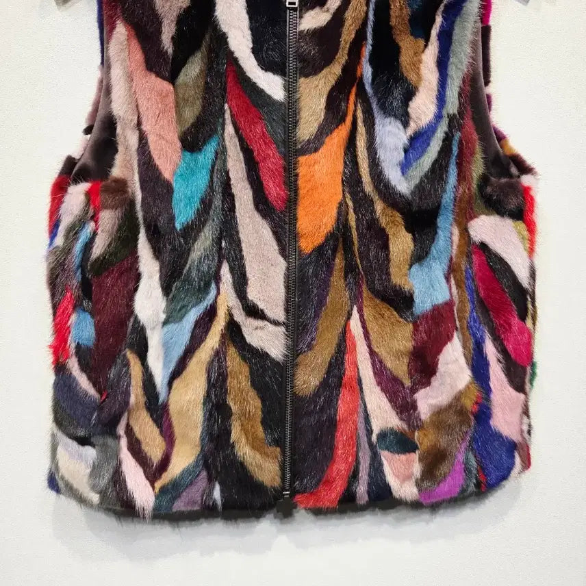 [BUNJANG] EURO COLLECTION Mink Fur Vest / EURO COLLECTION 유로컬렉션 밍크 퍼 베스트 조끼