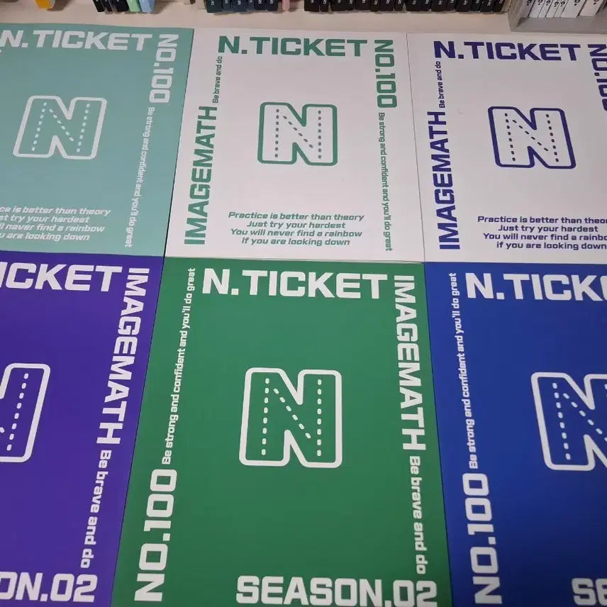 [BUNJANG] Image T N Ticket Season 1 & 2 Bundle Set / 이미지T n티켓 시즌 1,2 공통+미적 (일괄)