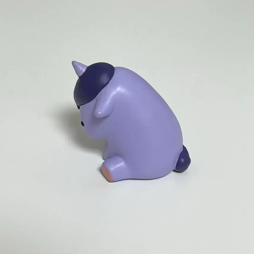 [BUNJANG] Bandai Machiboke Unicorn Figure (Purple) / 반다이 마치보케 유니콘 가챠 보라색