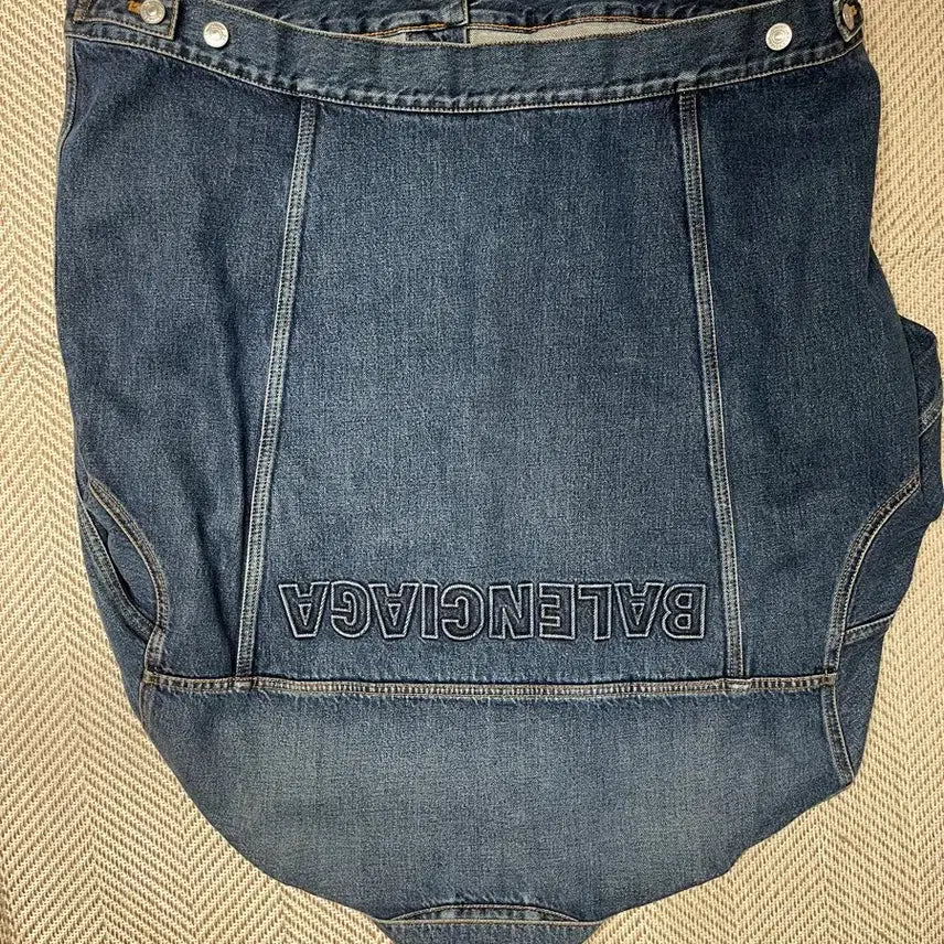[BUNJANG] Balenciaga Denim Jacket / 발렌시아가 청자켓