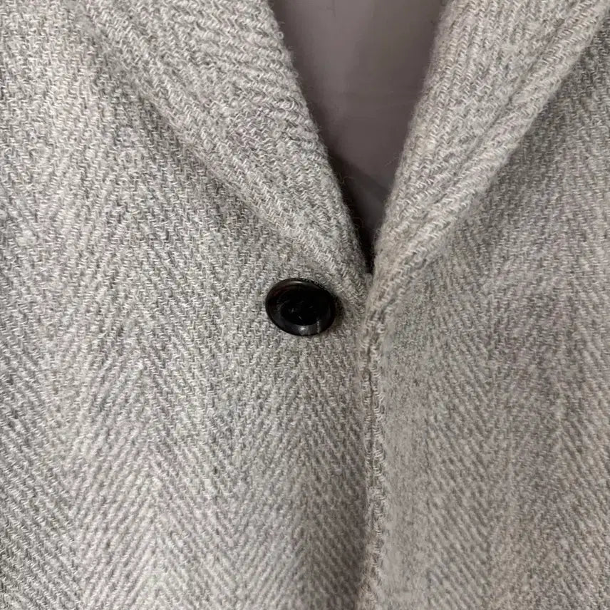 [BUNJANG] T.I FOR MEN Herringbone Wool Coat / 티아이포맨 헤링본 울 발마칸 코트