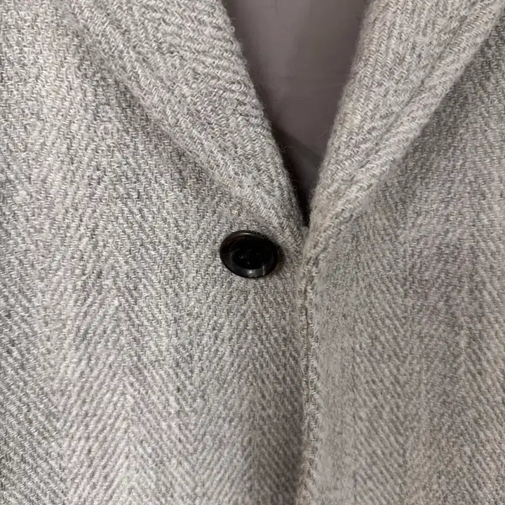 [BUNJANG] T.I FOR MEN Herringbone Wool Coat / 티아이포맨 헤링본 울 발마칸 코트