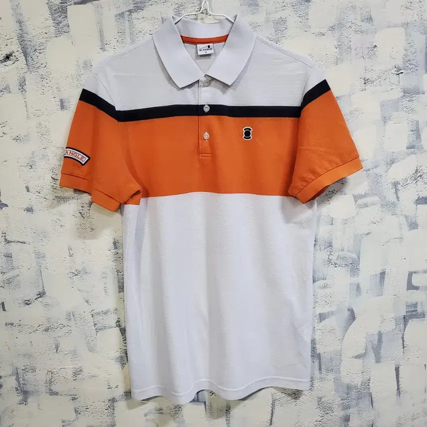 [BUNJANG] WAIDE ANGLE Golf Polo Shirt (95) / 와이드앵글 골프 카라 반팔티 95