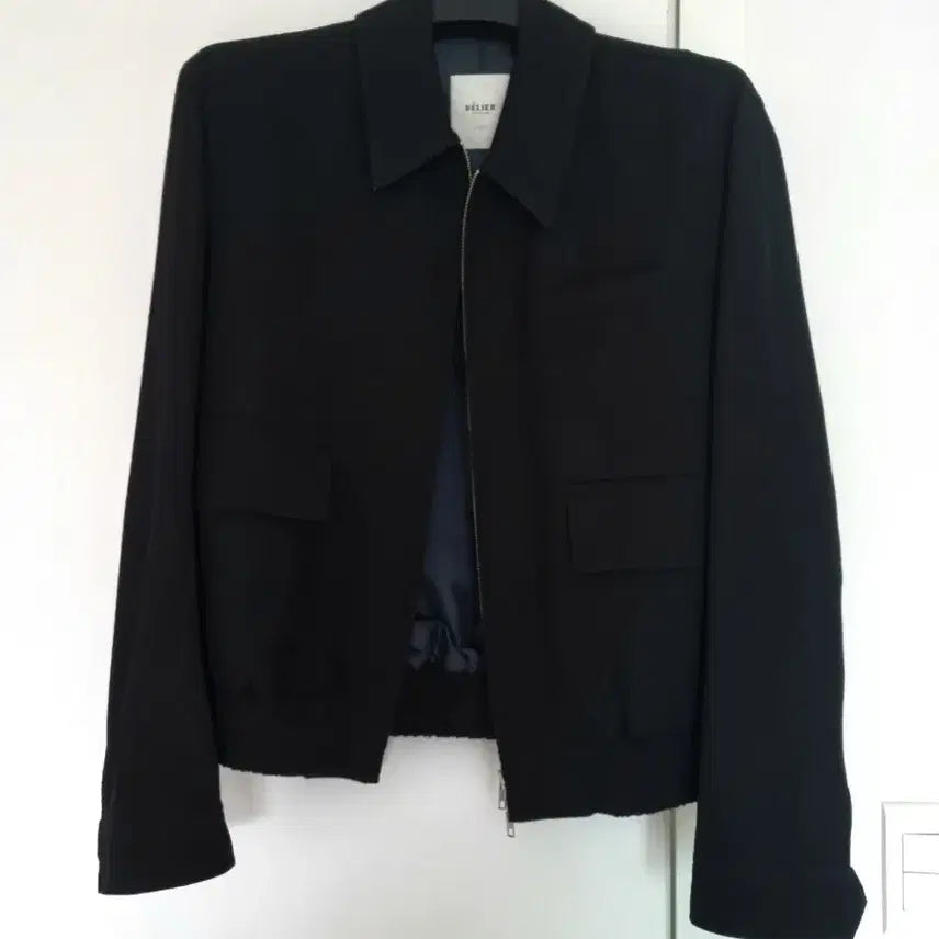 [BUNJANG] Vellie Diagonal Jacket Black S / 벨리에 다이애그널 자켓 블랙 S