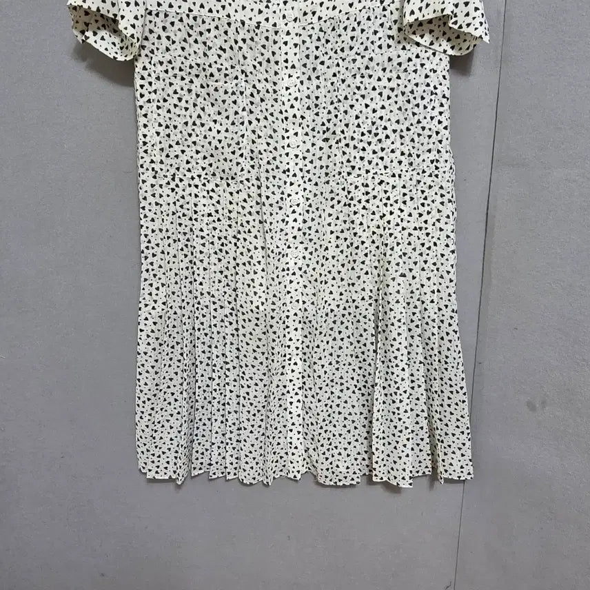 [BUNJANG] On&On Heart Pattern Dress (Size 55) / 온앤온 하트무늬 원피스55  n2677