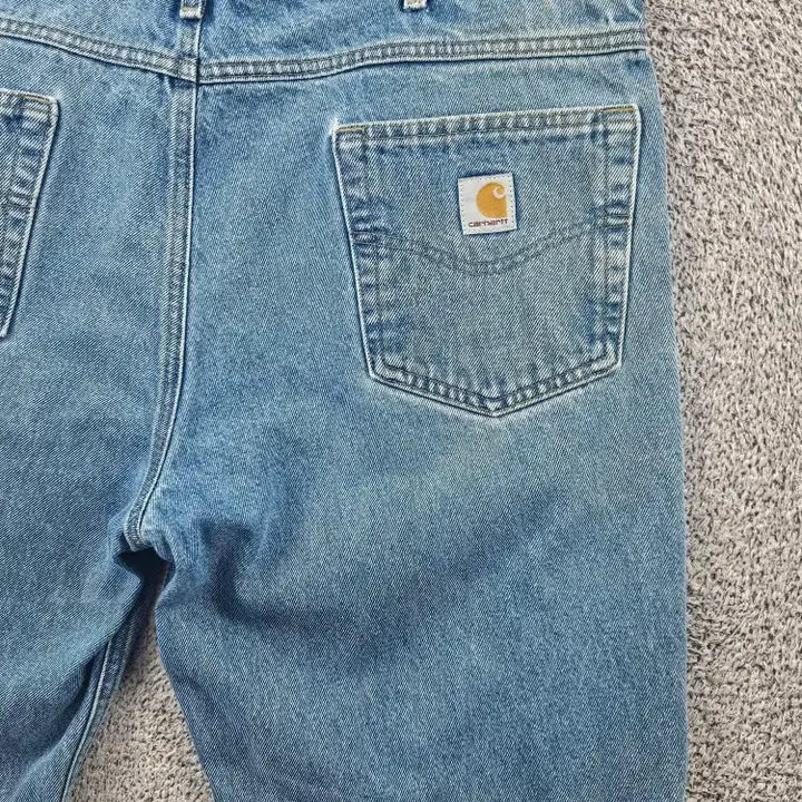 [BUNJANG] Carhartt Denim Work Shorts (38") / 칼하트 데님 워크 쇼츠 반바지 ( 38" ) / 11349