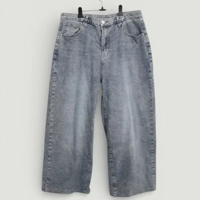 [BUNJANG] GR Women's Washed Semi-Wide Jeans / 여성30 / 데일리 워싱 세미와이드 청바지GR 26-18