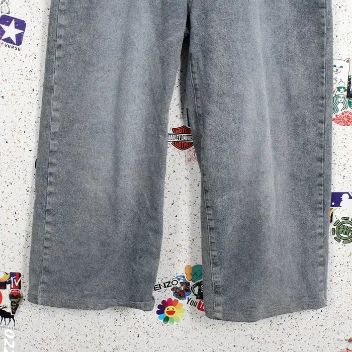 [BUNJANG] GR Women's Washed Semi-Wide Jeans / 여성30 / 데일리 워싱 세미와이드 청바지GR 26-18