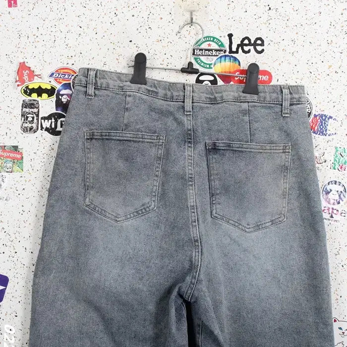 [BUNJANG] GR Women's Washed Semi-Wide Jeans / 여성30 / 데일리 워싱 세미와이드 청바지GR 26-18