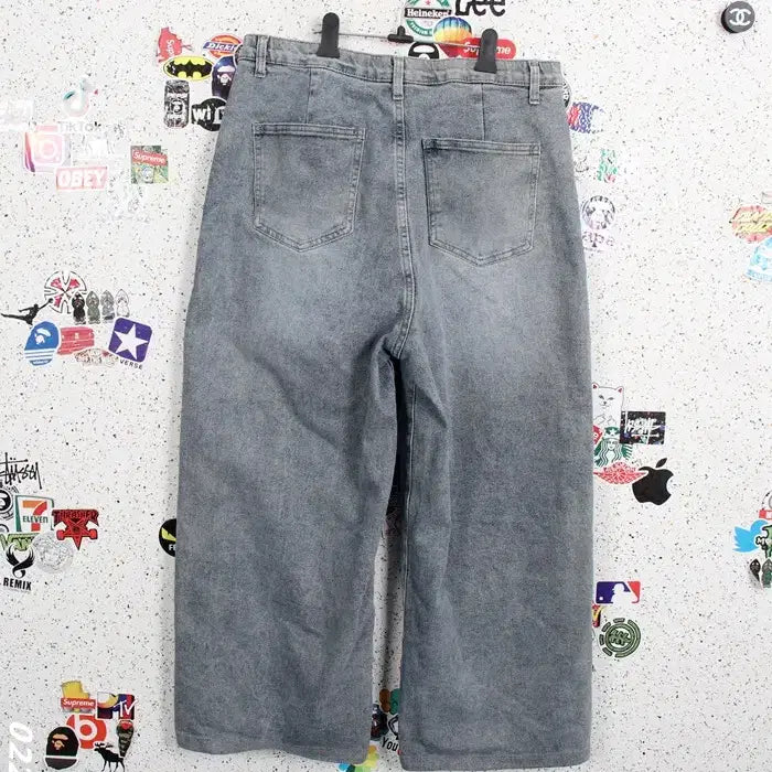 [BUNJANG] GR Women's Washed Semi-Wide Jeans / 여성30 / 데일리 워싱 세미와이드 청바지GR 26-18