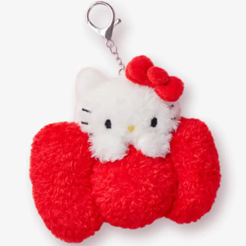 [BUNJANG] Sanrio Hello Kitty Plush Keychain T-Money Card / 산리오 티머니 헬로키티 봉제인형 키링 교통카드