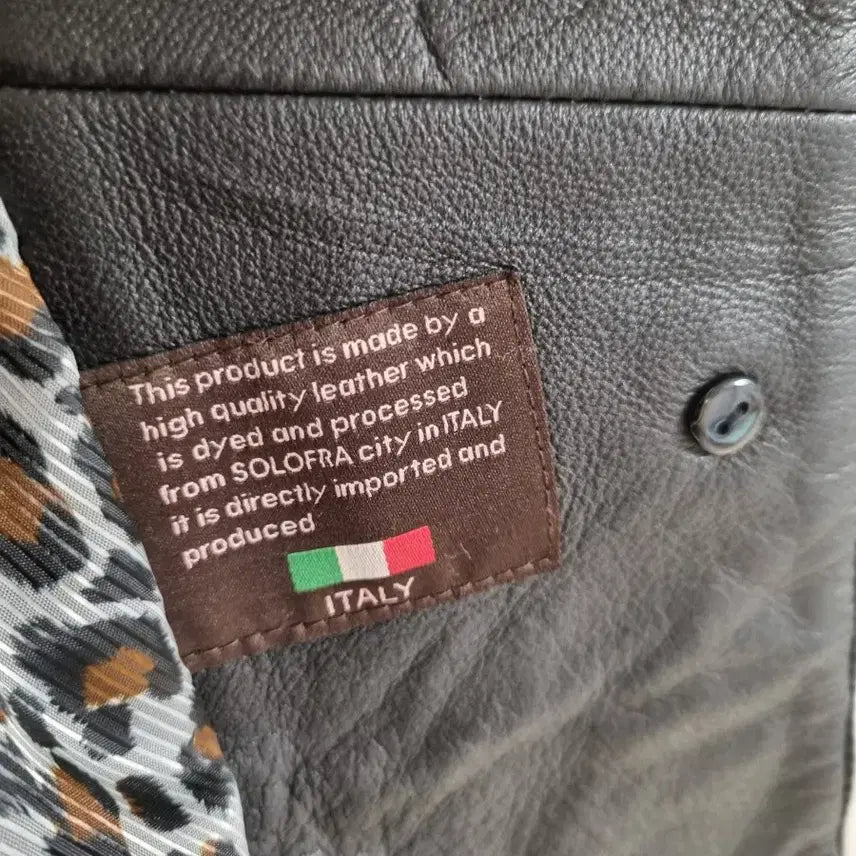 [BUNJANG] 이화숙 여성 가죽 자켓 블랙 66 / 이화숙 여성 가죽 자켓 블랙 66