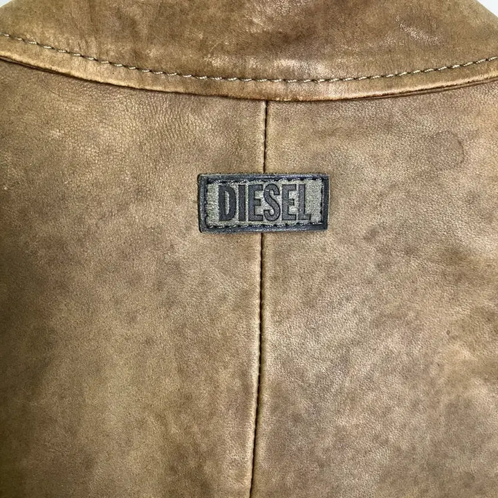 [BUNJANG] Diesel Leather Rider Jacket / Diesel 디젤 양가죽 라이더 자켓 S