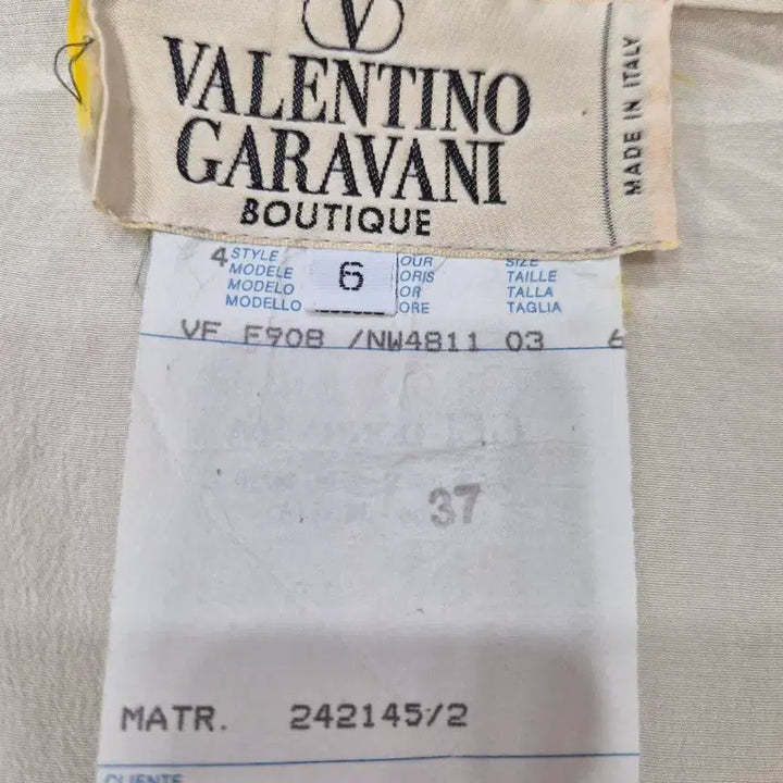 [BUNJANG] VALENTINO GARAVANI Ivory Blouse / VALENTINO GARAVANI 발렌티노 갈라바니 정품 블라우스