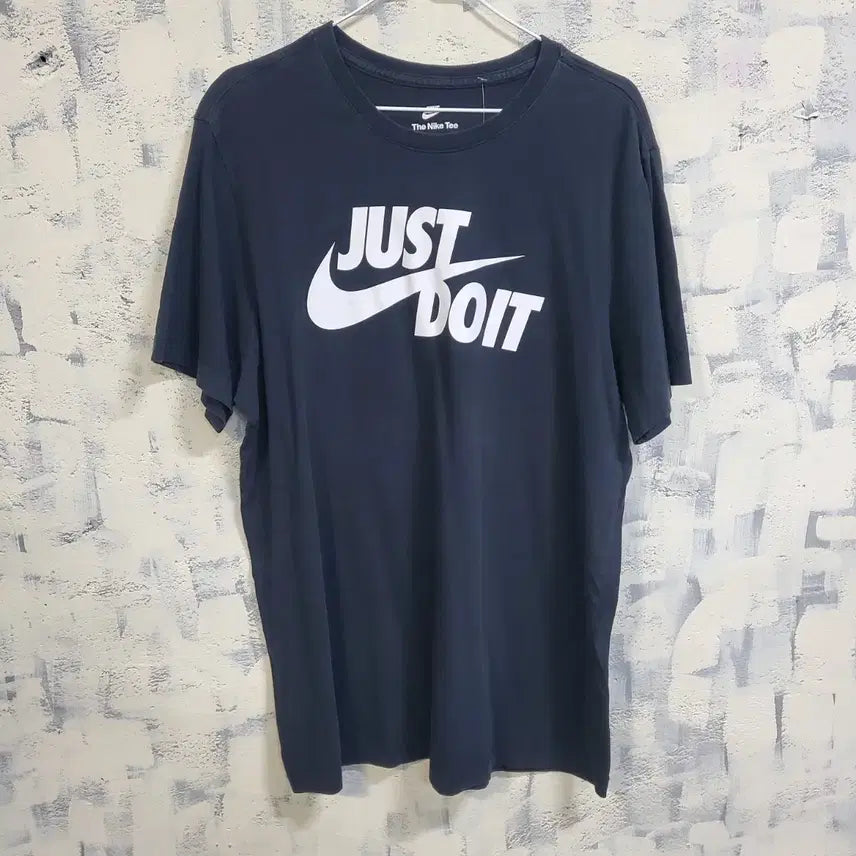 [SOLD OUT] 나이키 Just Do It 블랙 반팔 티셔츠 L