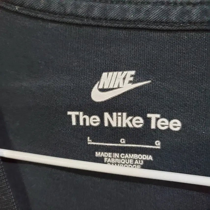 [SOLD OUT] 나이키 Just Do It 블랙 반팔 티셔츠 L