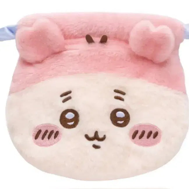 [BUNJANG] Chikawa Crab Drawstring Pouch / 치이카와 카니 복조리 파우치