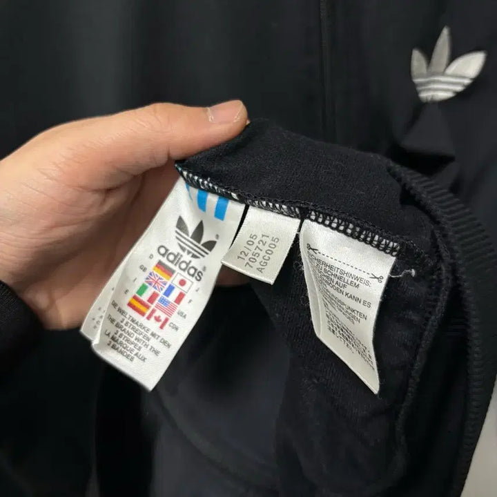 [BUNJANG] Adidas Firebird Jersey / 아디다스 블랙 파이어버드 져지