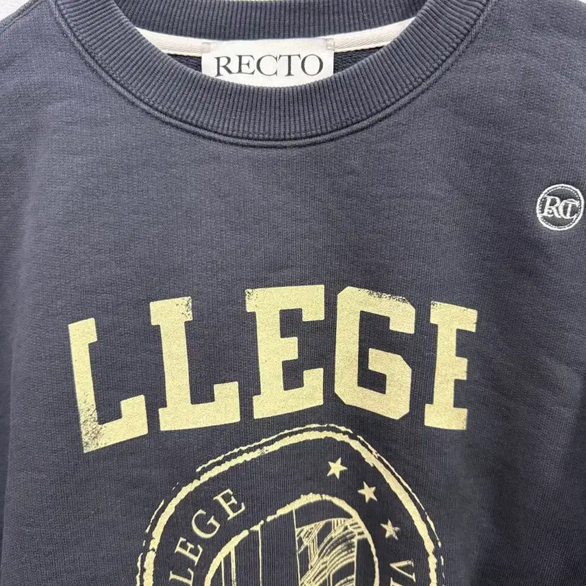 [BUNJANG] RECTO Printed Sweatshirt / RECTO 렉토  프린팅 맨투맨티