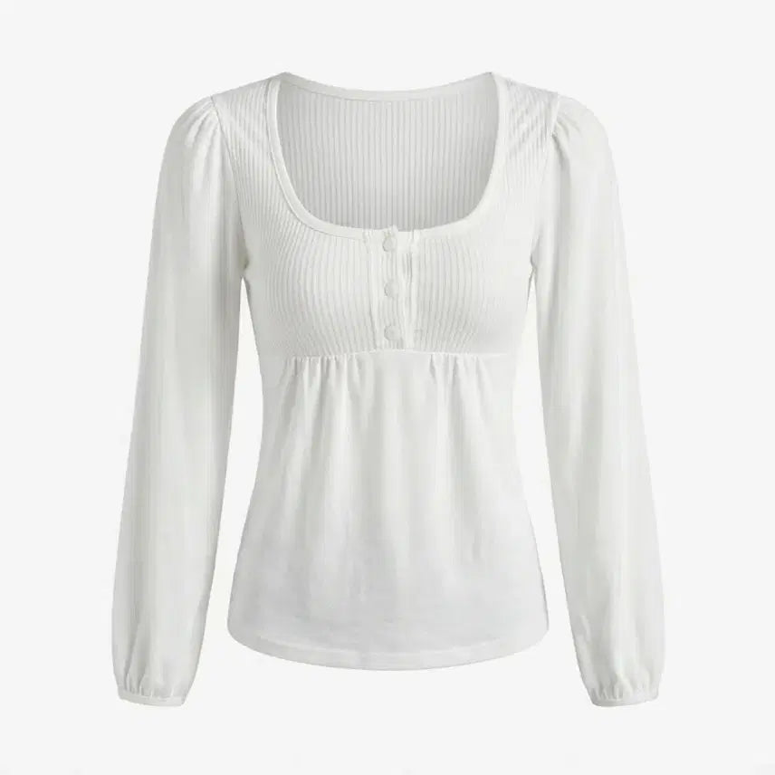 [BUNJANG] Liv Long Sleeve Top / 리브 롱슬리브 탑