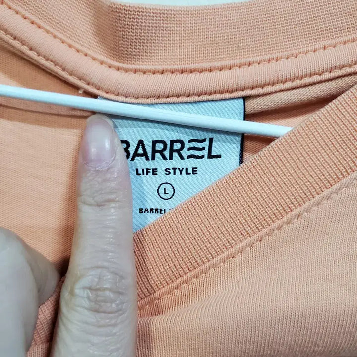 [BUNJANG] Barrel Oversized Round Short Sleeve T-shirt L / 배럴 오버핏 라운드 반팔티 L