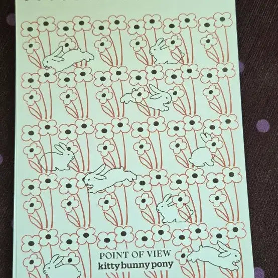[BUNJANG] KittyBunnyPony Spring Sketchbook / 키티버니포니 스프링 스케치북