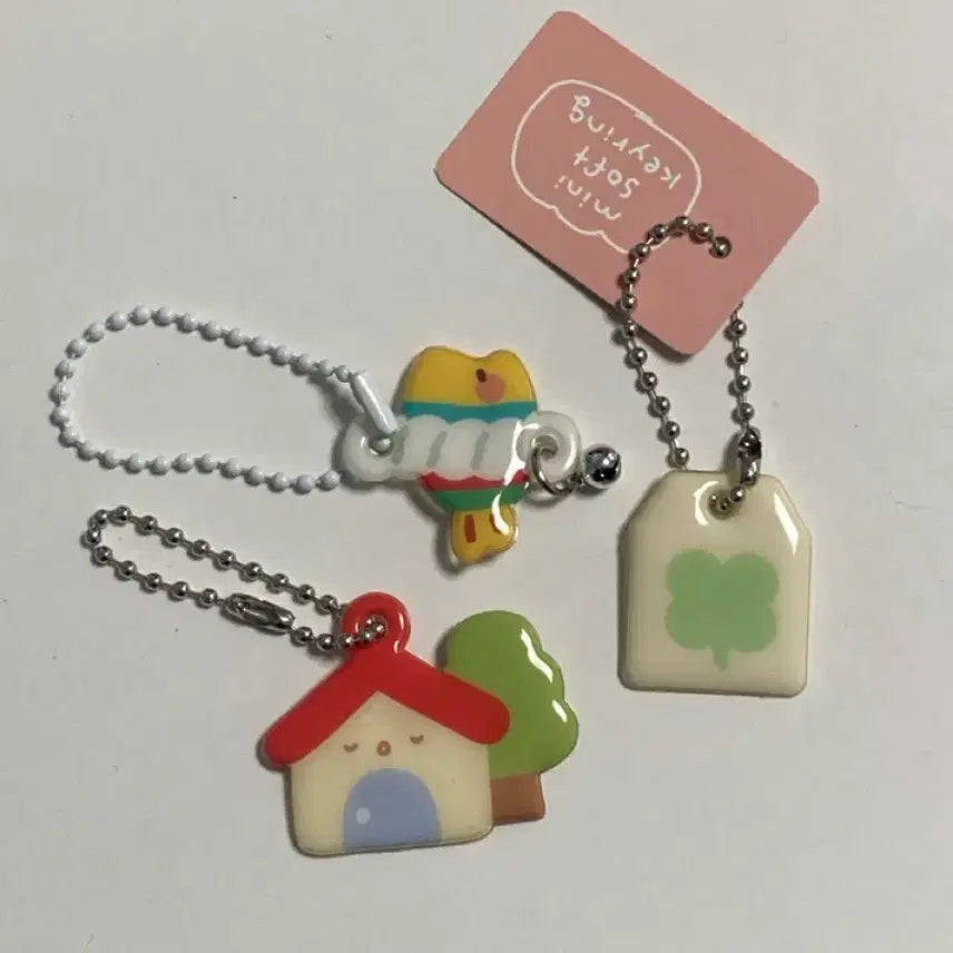 [BUNJANG] Fukafuka Studio Soft Keyring Bundle Set / 일괄) 말랑 소프트 키링 세트 (후카후카스튜디오)