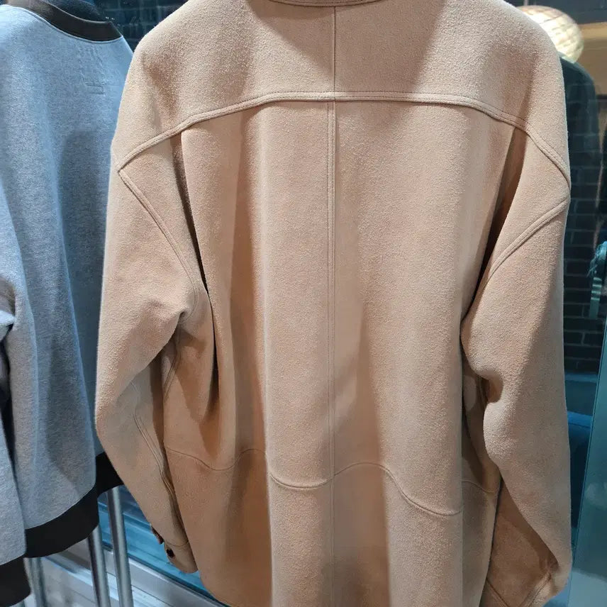 [BUNJANG] Visvim Shacket Deerskin Beige Jacket / [4] 22FW 비즈빔 샤켓 디어스킨