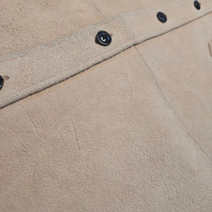 [BUNJANG] Visvim Shacket Deerskin Beige Jacket / [4] 22FW 비즈빔 샤켓 디어스킨