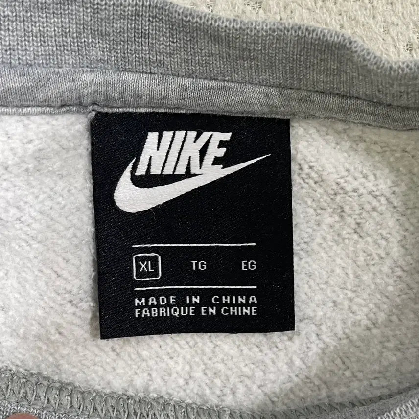 [BUNJANG] Nike Embroidered Logo Sweatshirt / XL 나이키 자수 로고 맨투맨 0224-1