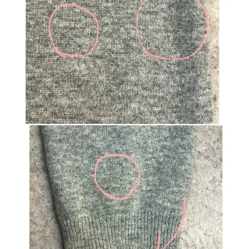 [SOLD OUT] 꼼데가르송 울 가디건 그레이 L 