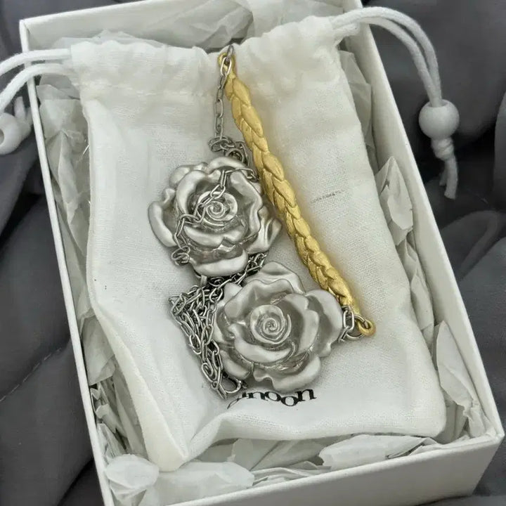 [BUNJANG] Sinoon Rose Chain Belt / 시눈 로즈 체인 벨트