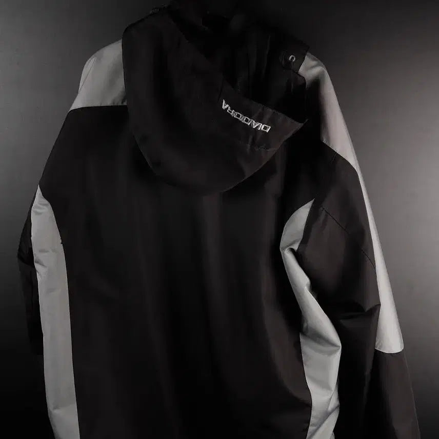 [BUNJANG] Diadora Black Windbreaker Jacket / 디아도라 블랙 바람막이