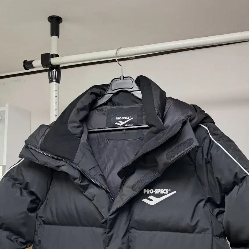[BUNJANG] Prospecs Long Padded Jacket Black (Unisex) / 프로스펙스 롱패딩 블랙 프로스펙스 롱패딩 공용 90 블랙