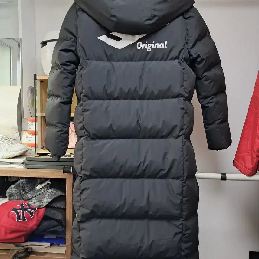 [BUNJANG] Prospecs Long Padded Jacket Black (Unisex) / 프로스펙스 롱패딩 블랙 프로스펙스 롱패딩 공용 90 블랙