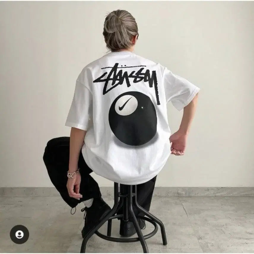 [BUNJANG] Stussy Billiard Ball T-shirt / 스투시 당구공 반팔
